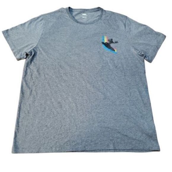 Old Navy Surfing Mickey Mouse Graphic Tee Sz‎ XL - Picture 1 of 5